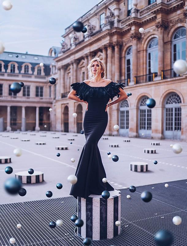 Вера Брежнева на сказочной фотосессии в Париже примерила несколько роскошных платьев | 10