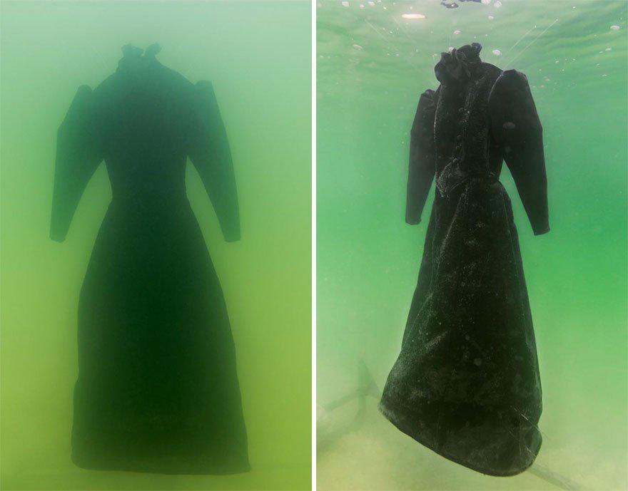 Девушка оставила платье в Мертвом море на два года... Зачем она это сделала? | 1