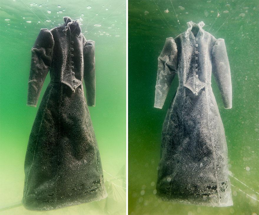 Девушка оставила платье в Мертвом море на два года... Зачем она это сделала? | 3