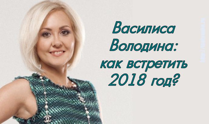 Василиса Володина: как встретить Новый 2018 год правильно? | 30