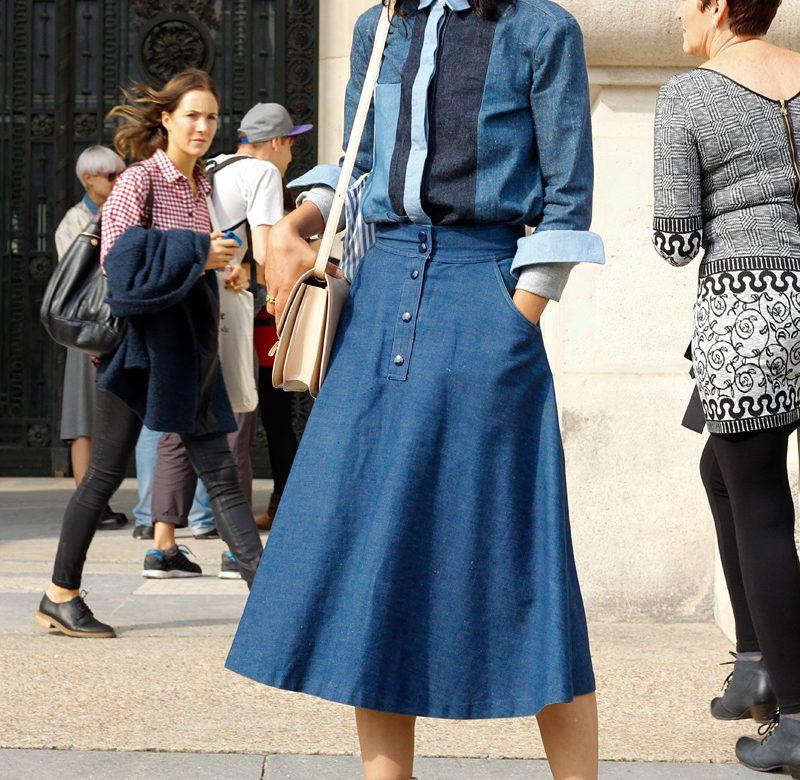 27 стильных образов с юбками, которые заставят вас позабыть о брюках! | 17