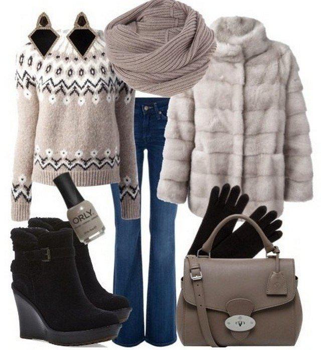 Теплая одежда зимой