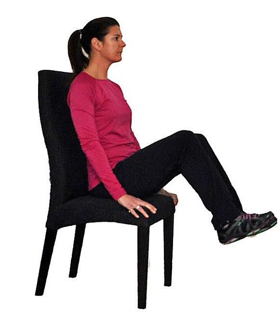 7 упражнений от обвисшего живота, которые можно делать сидя на стуле | 1