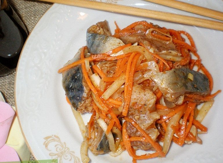 Селедка по-корейски отличный рецепт для любителей острой кухни | 4