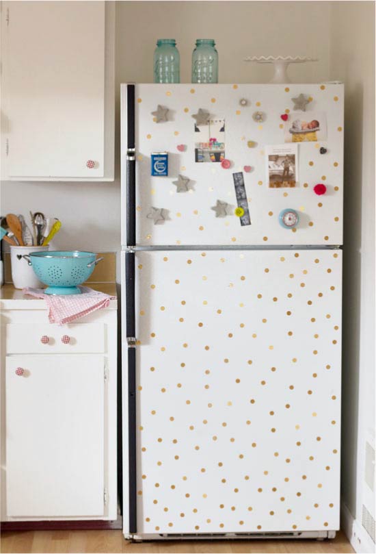 Новый дизайн старого холодильника: 7 способов создать стильный интерьер | 7