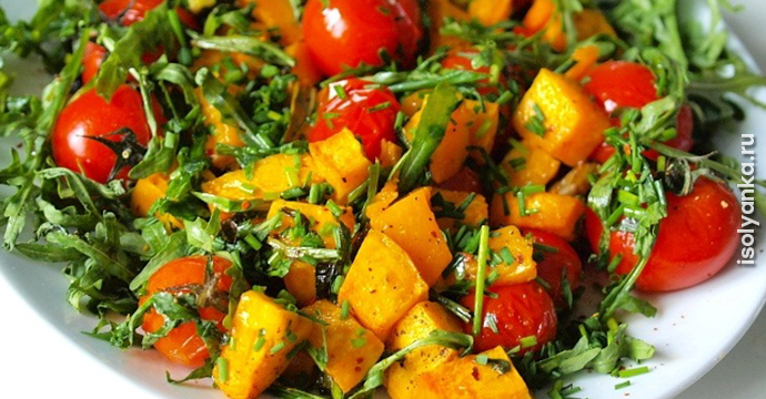 15 рецептов салатов из тыквы: вкусно и полезно! | 1