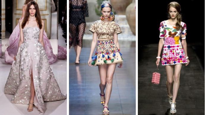 Летние платья с цветочным принтом: тренды 2019 года от известных домов моды | 231