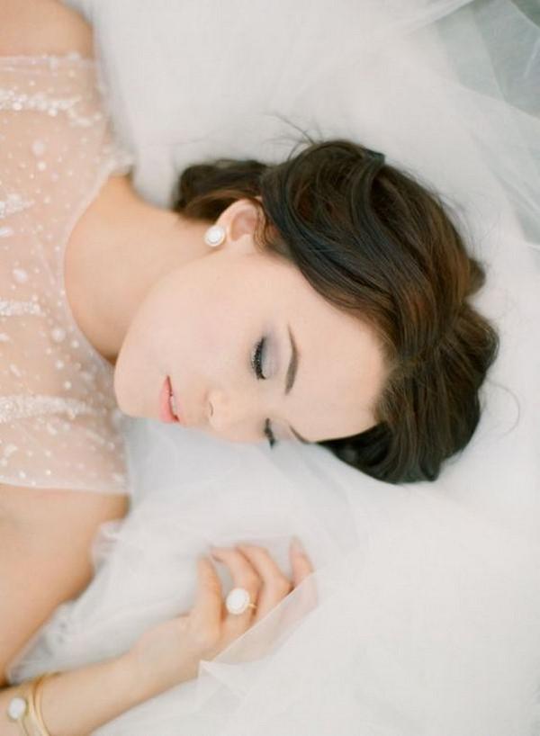 50 идей потрясающего свадебного макияжа для невест | 18