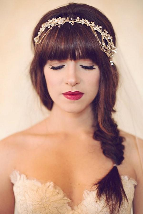 50 идей потрясающего свадебного макияжа для невест | 19