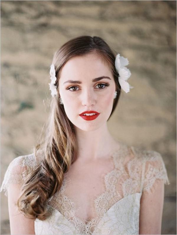 50 идей потрясающего свадебного макияжа для невест | 37