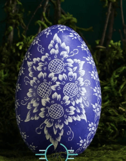 Как раскрасить яйца на Пасху, 40 идей | 32