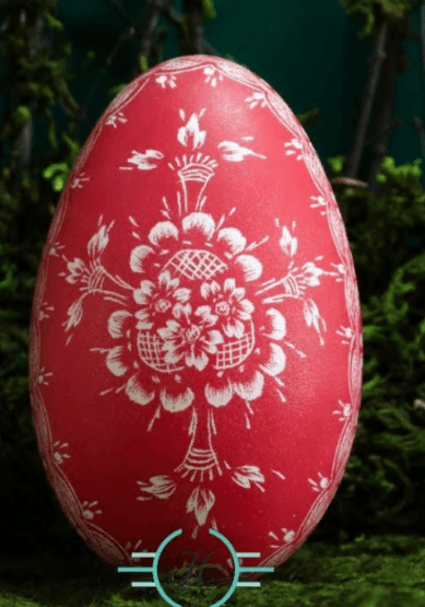 Как раскрасить яйца на Пасху, 40 идей | 33