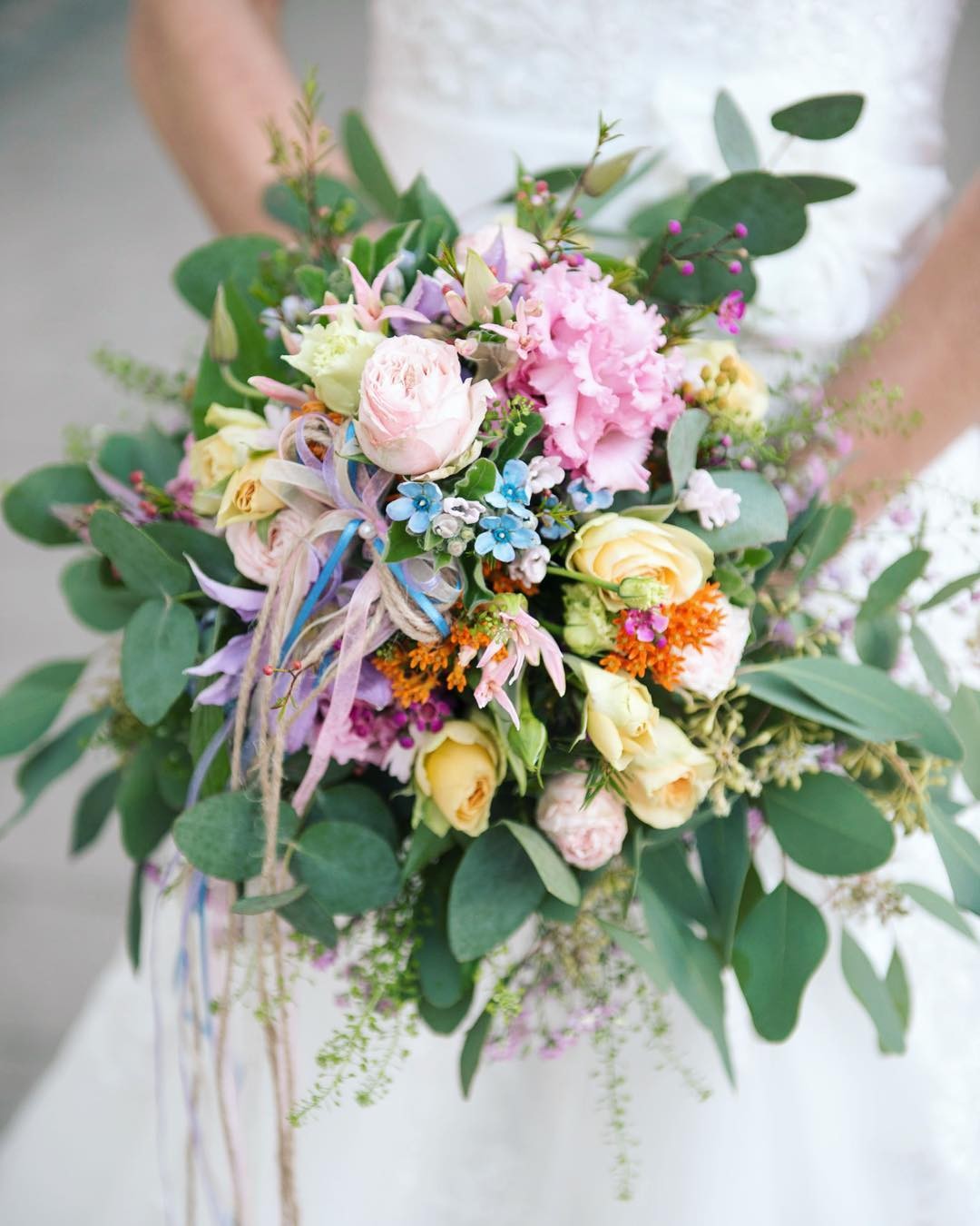 Свадебные букеты для самых красивых невест: модные тенденции 2019 | 5