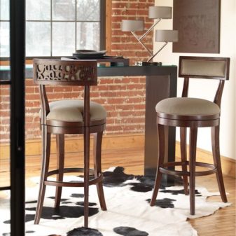 Барная стойка и барные стулья - современное оформление интерьера | 1